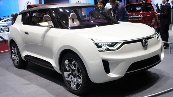 Ssangyong v Ženevi s konceptom XIV-2