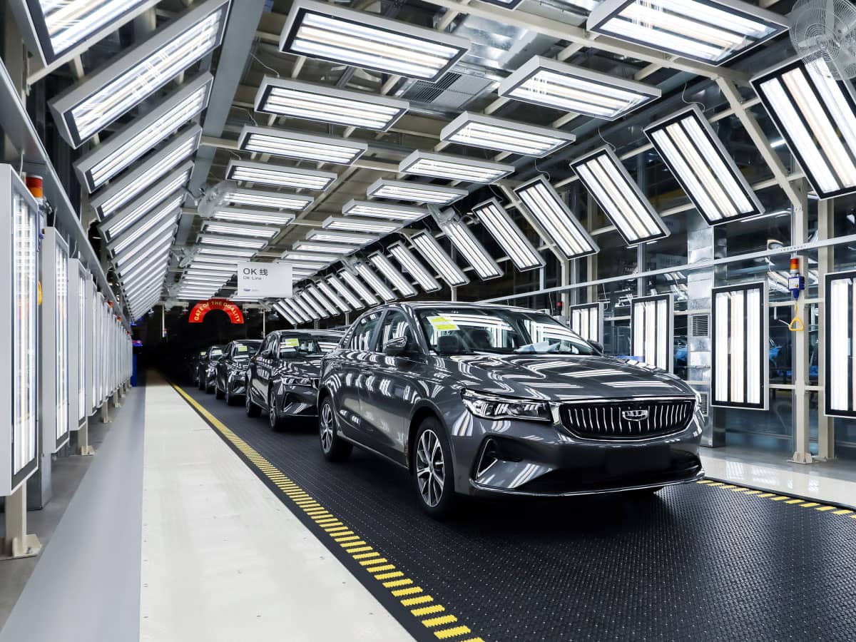 Globalni proizvodni pogoni Geely
