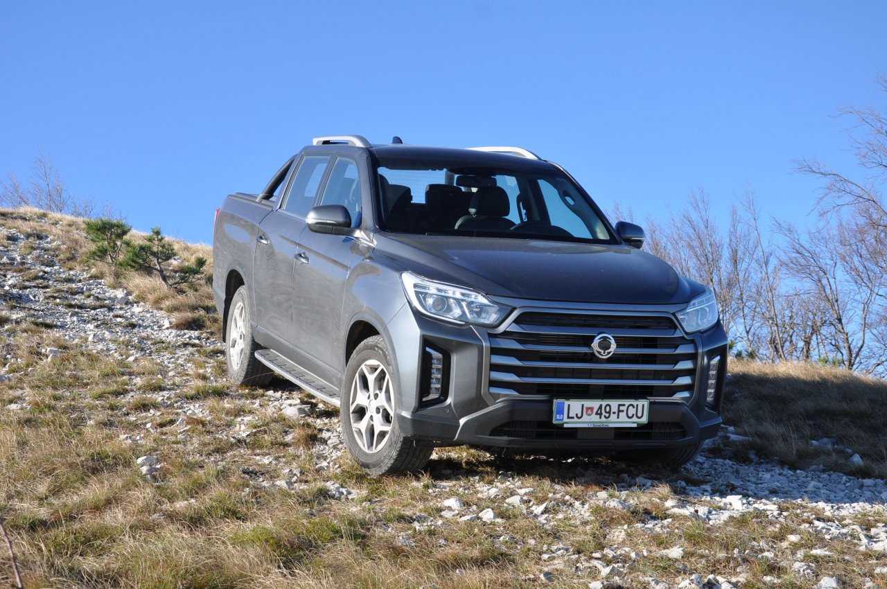 Test: Učinkovit delavec in priložnostni plezalec - SsangYong Musso Grand 2.2 XDi Ultimate<br>avtomanija.com, 14.12.2023