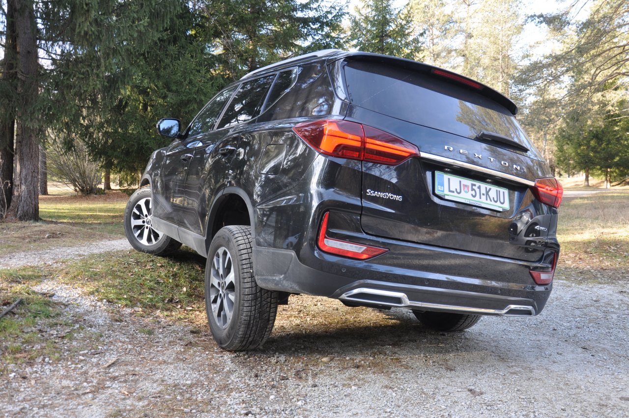 Test: Ssangyong Rexton 2.2 XDi Limited 4x4 A/T – Zanimiv paket dobrot<br>avtomanija.com, 17.04.2024