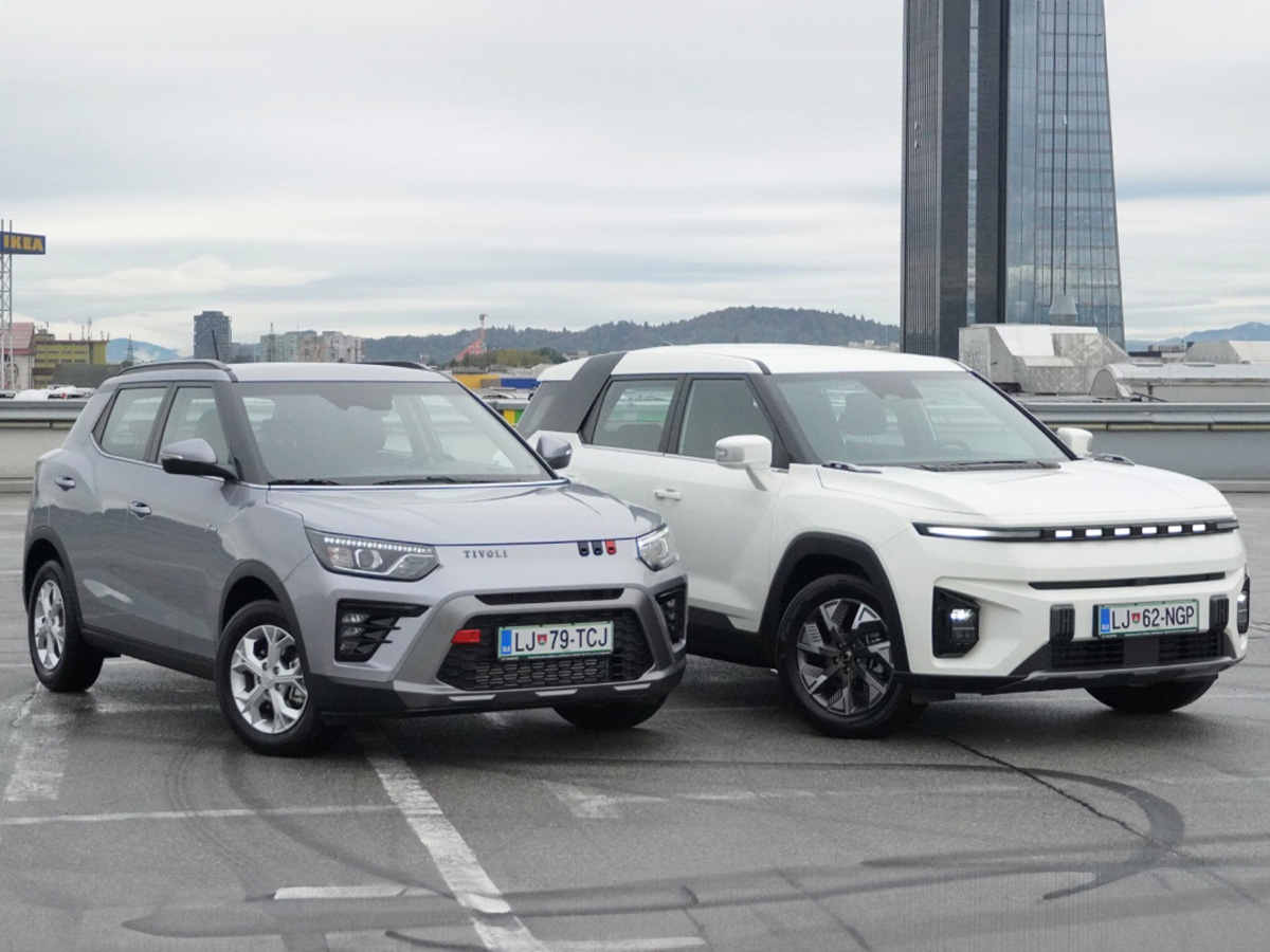 PRVIČ VIDENO KGM SsangYong Tivoli in Torres EVX: Znamka »SsangYong« se poslavlja z dvema novitetama!<br>tehnozvezdje.si, 04.10.2024