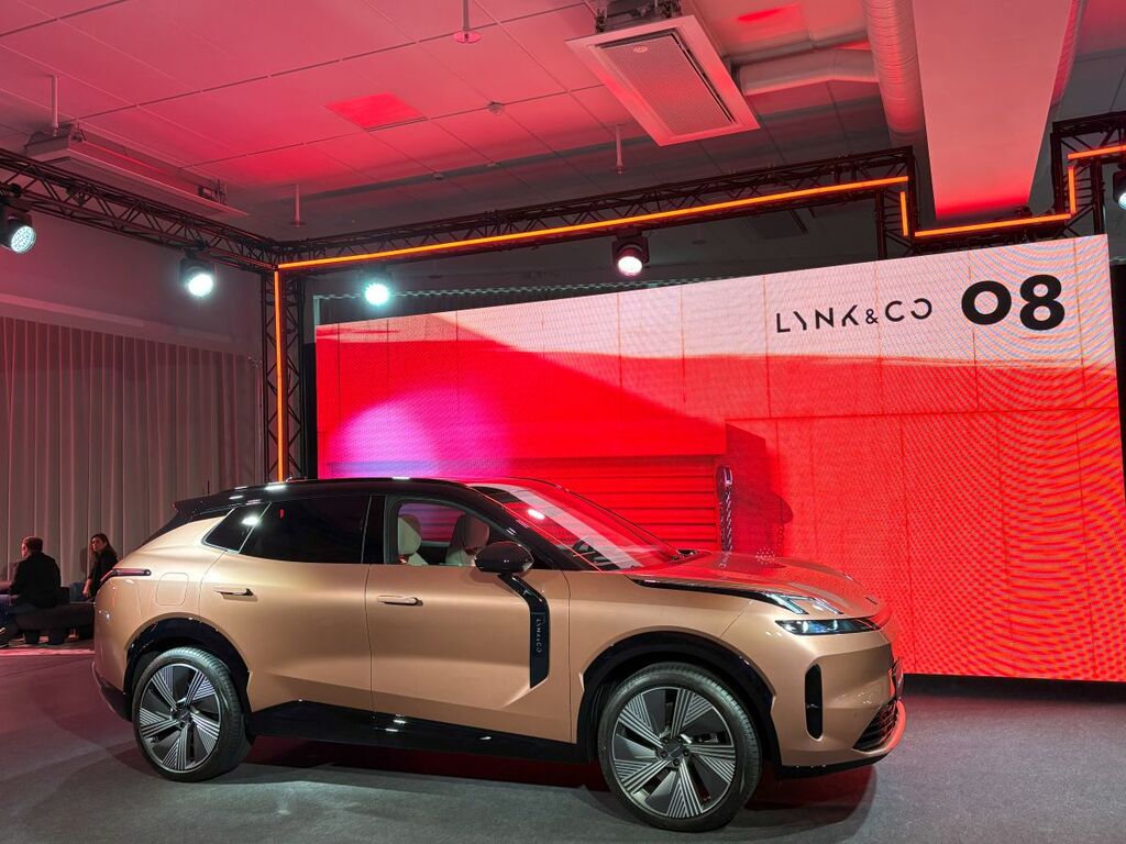 Evropska premiera Lynk & Co 08 v Göteborgu 