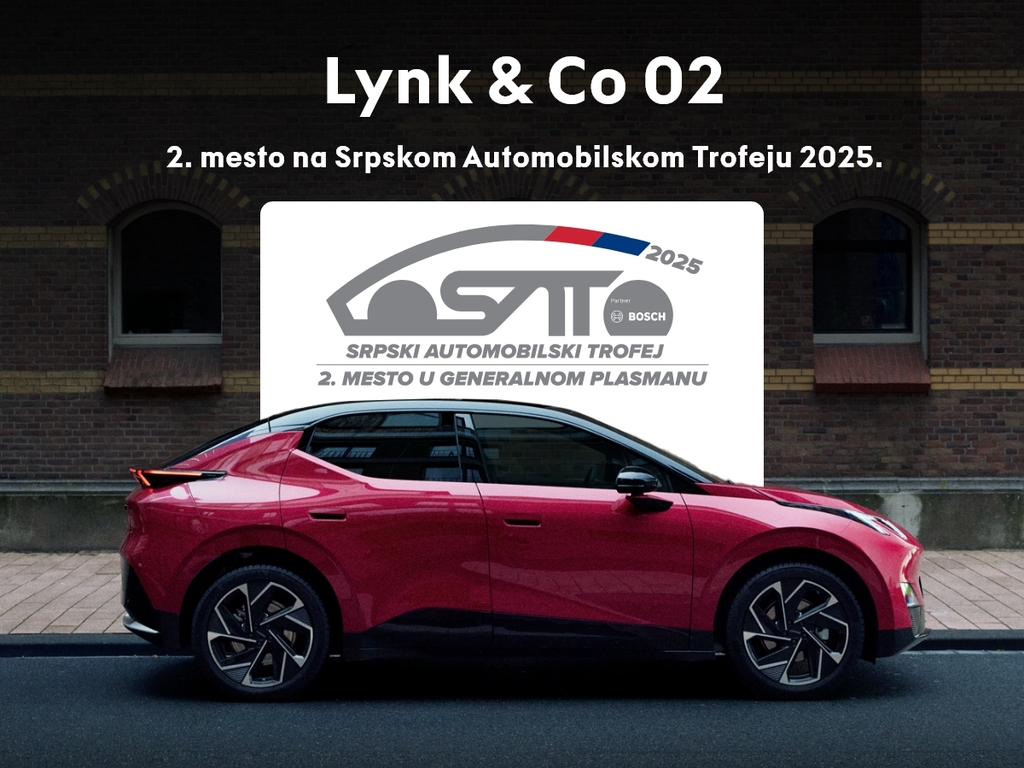 Lynk & Co 02 osvojio 2. mesto na Srpskom automobilskom trofeju 2025!