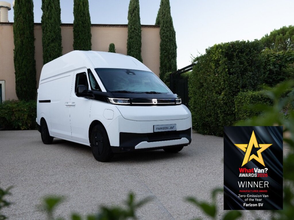 Farizon SV ανακηρύχθηκε ‘Zero-Emissions Van of the Year’ στα What Van? Awards 2026