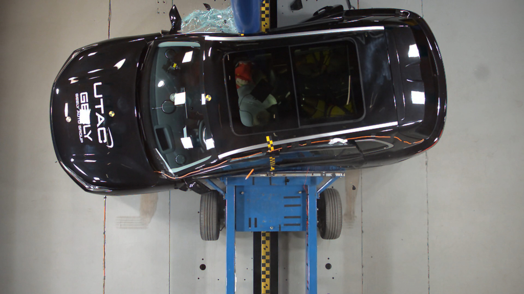 Geely Auto jedini proizvođač automobila koji predstavlja test sudara koji premašuje standarde u Europi