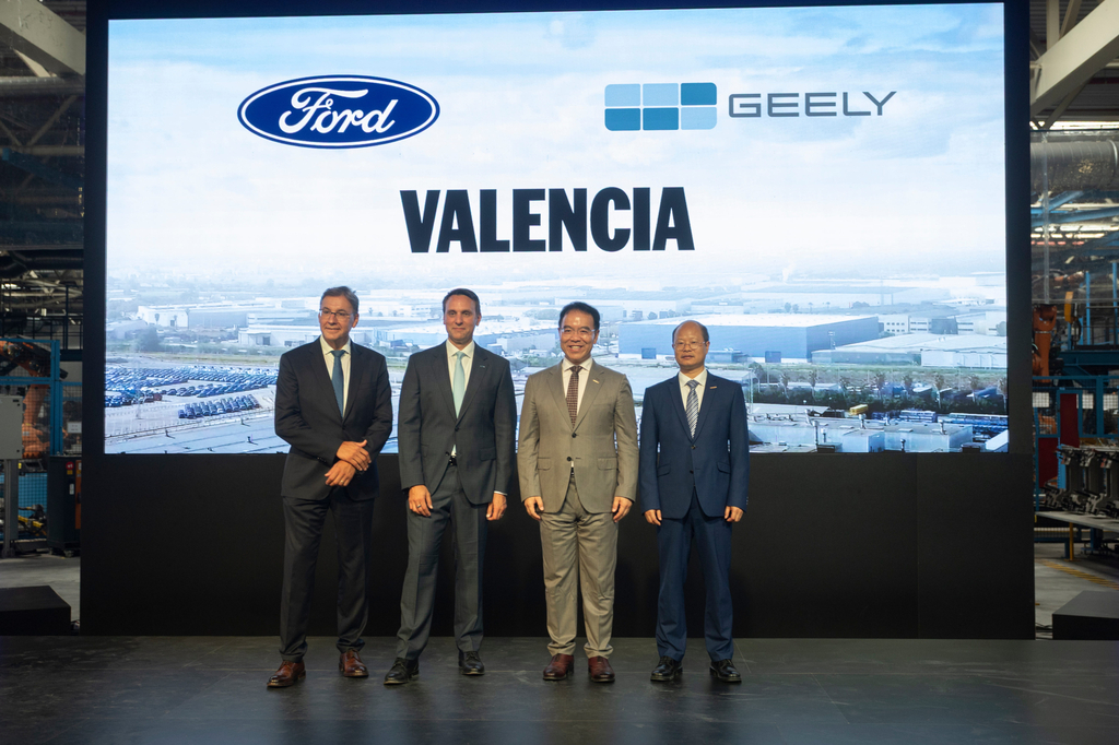Geely Auto și Ford înființează un joint venture în Spania pentru producție localizată la fabrica Ford din Valencia